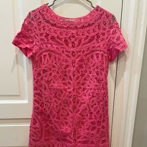 Lilly Pulitzer Marie Kate crochet lace dress